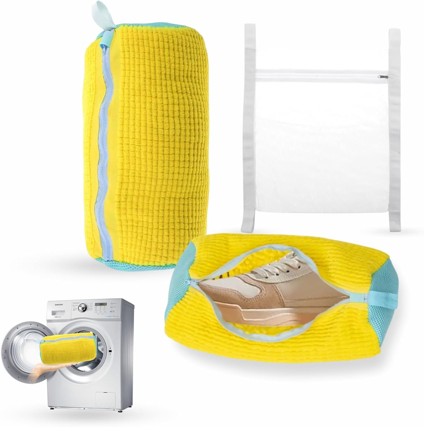 Protective Shoe Washing Bag Set - Keep Sneakers Safe!