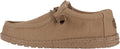 Hey Dude Wally Canvas Mono Mens Slip-On Loafers - Lightweight Comfort