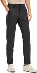 All Day Comfy Golf Pants for Men - Quick Dry Slim-Tapered Fit