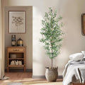 Artificial Olive Tree 7FT Tall Faux Olive Tree - Realistic Silk
