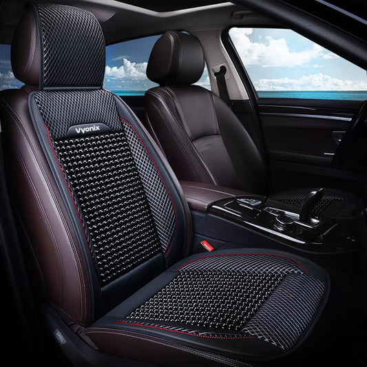 Beaded Seat Covers for Cars - Breathable, Massage & Support