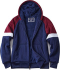 Gary Com Heavyweight Sherpa Hoodies for Men - Thick Fleece Warm Zip