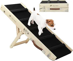 TNELTUEB Small Dog Ramp for Easy Access to Couch and Car