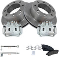 TRQ Brake Pad & Rotor Kit Semi-Metallic for 2002-2004 Ford F-250/F-350