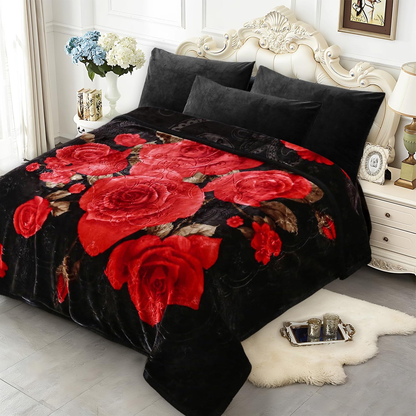 JYK Soft Blanket Korean Mink Blanket for Ultimate Warmth
