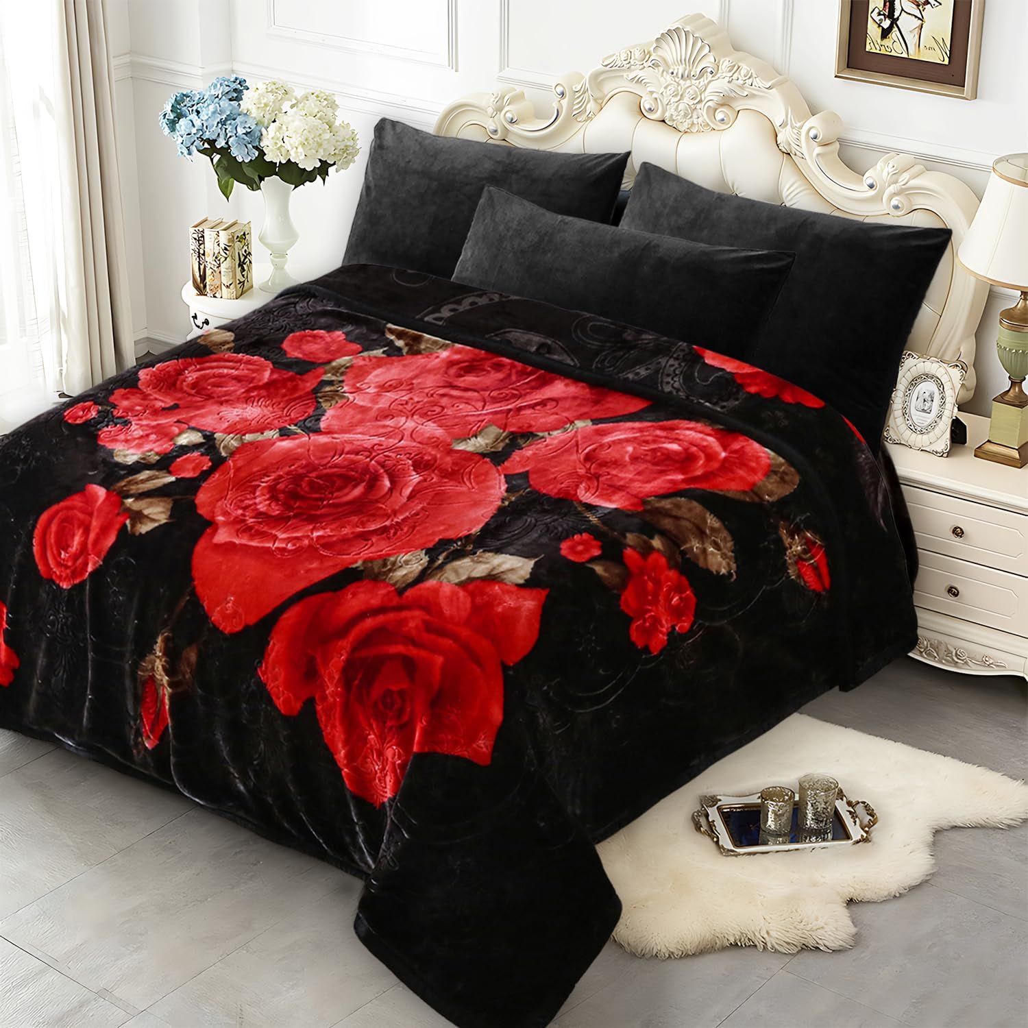 JYK Soft Blanket Korean Mink Blanket for Ultimate Warmth