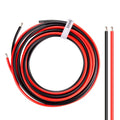 8 Gauge Wire 30 ft Red & 30 ft Black - Durable Tinned Copper Cable