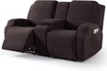 Loveseat Recliner Cover with Middle Console - Stretch Slipcover