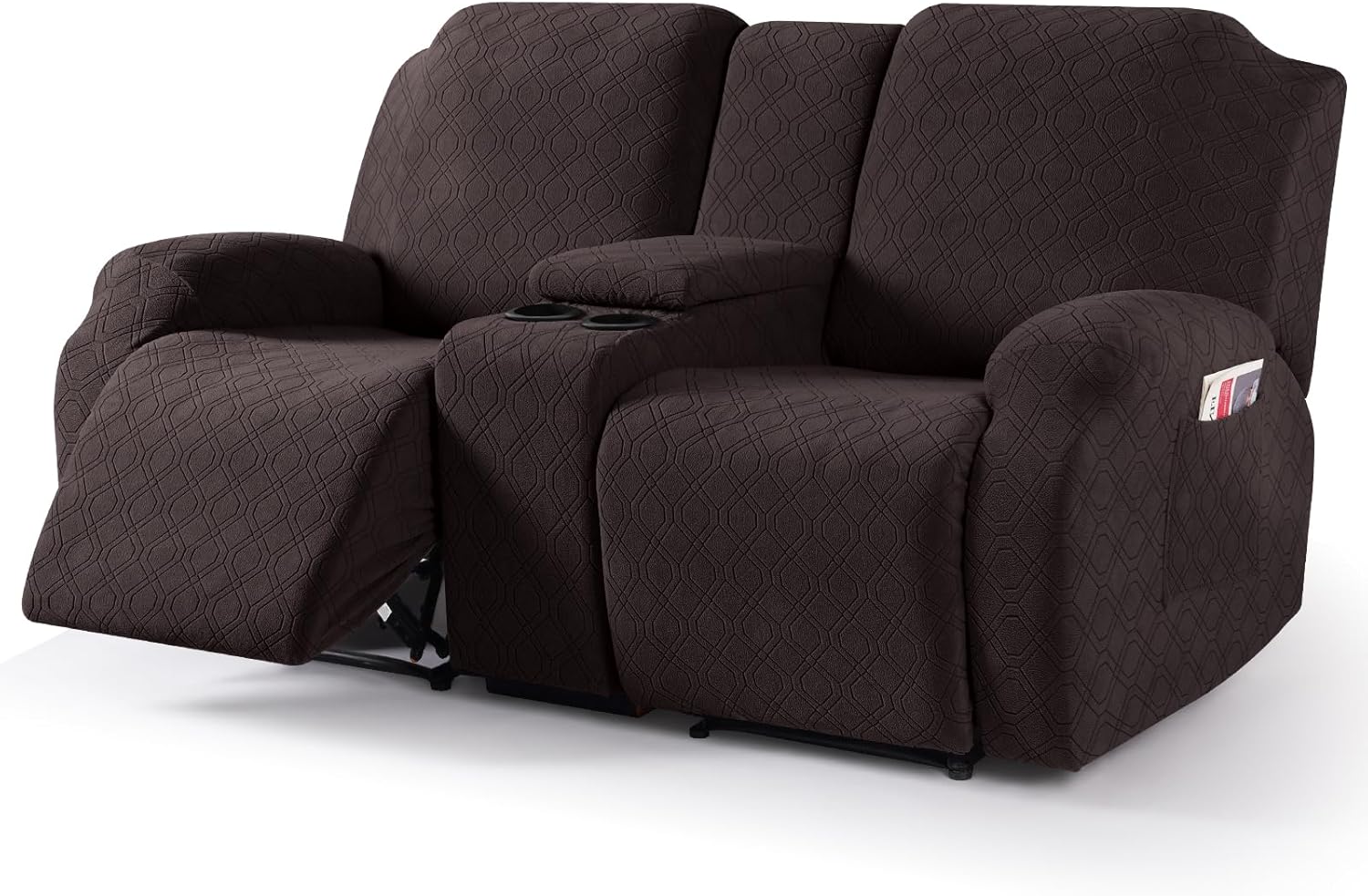 VANSOFY Recliner Loveseat Cover for 2 Seat Sofa Protection
