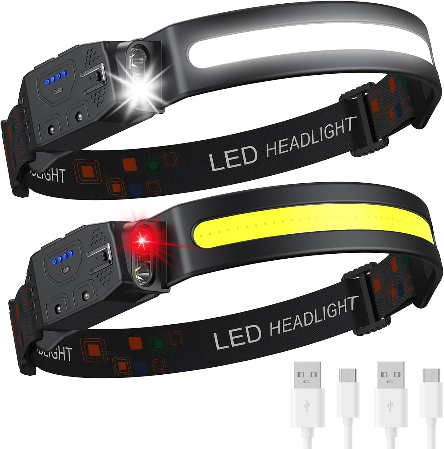 Rechargeable Motion Sensor Headlamp - 230 Lumens