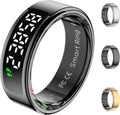 Smart Rings for Men with Display Screen - Activity & Sleep Tracker