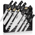 SCOLE Chef Knife Ultra Sharp 7-Piece Set - Professional Kitchen Knives