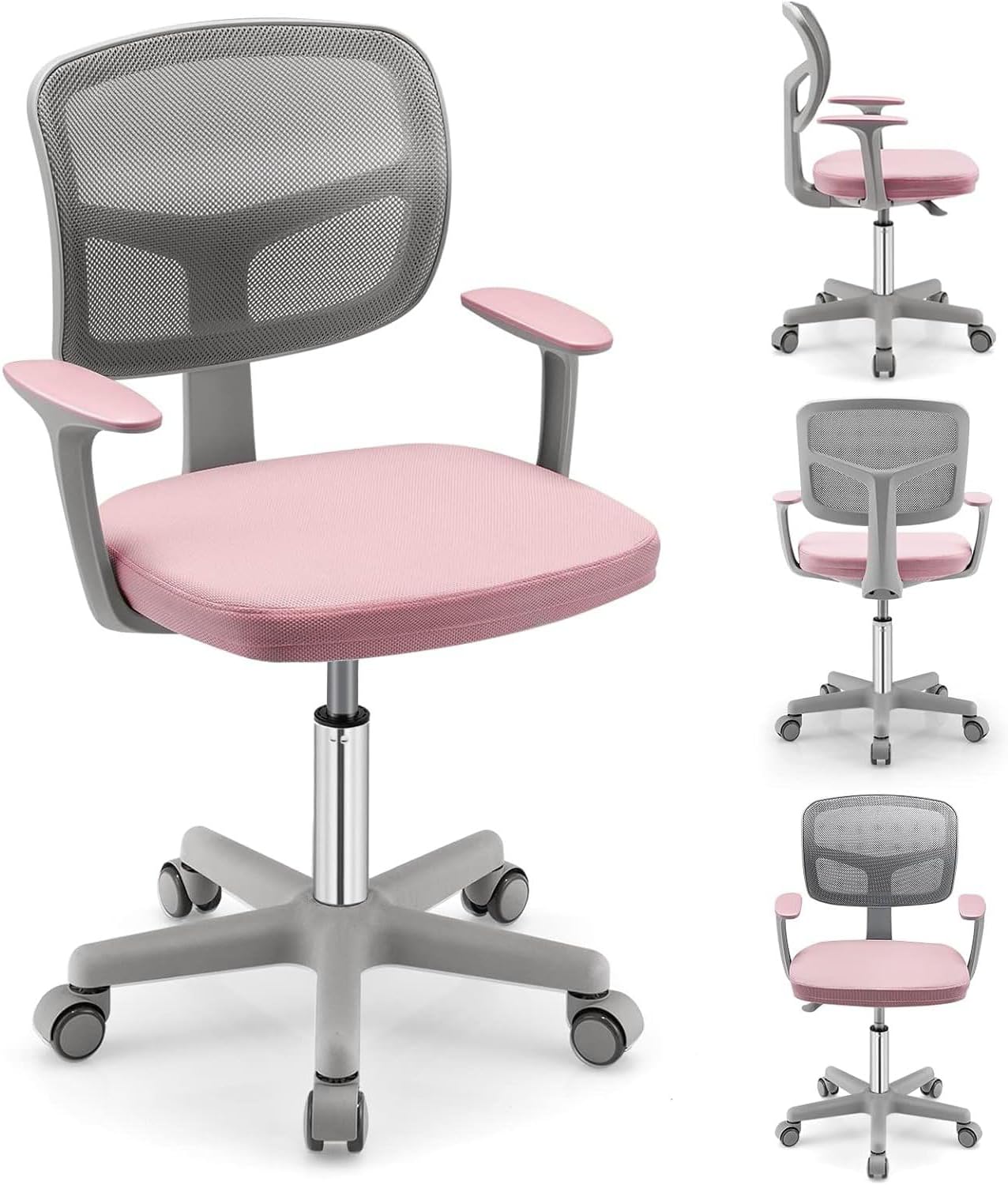 Adjustable Kids Study Chair w/ Lumbar Support - FUTADA