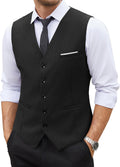 COOFANDY Men's Suit Vest Slim Fit Business Formal (Style HY67)