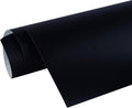 24in x 20 ft Matte Black Repositionable Adhesive-Backed Vinyl - Craft