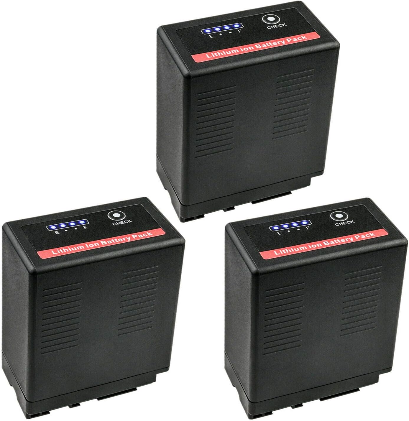 Kastar 3-Pack VW-VBG6 Pro Battery Replacement for Panasonic Cameras