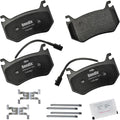 Bendix Priority1 CFM2043 Semi-Metallic Rear Brake Pads - Quiet