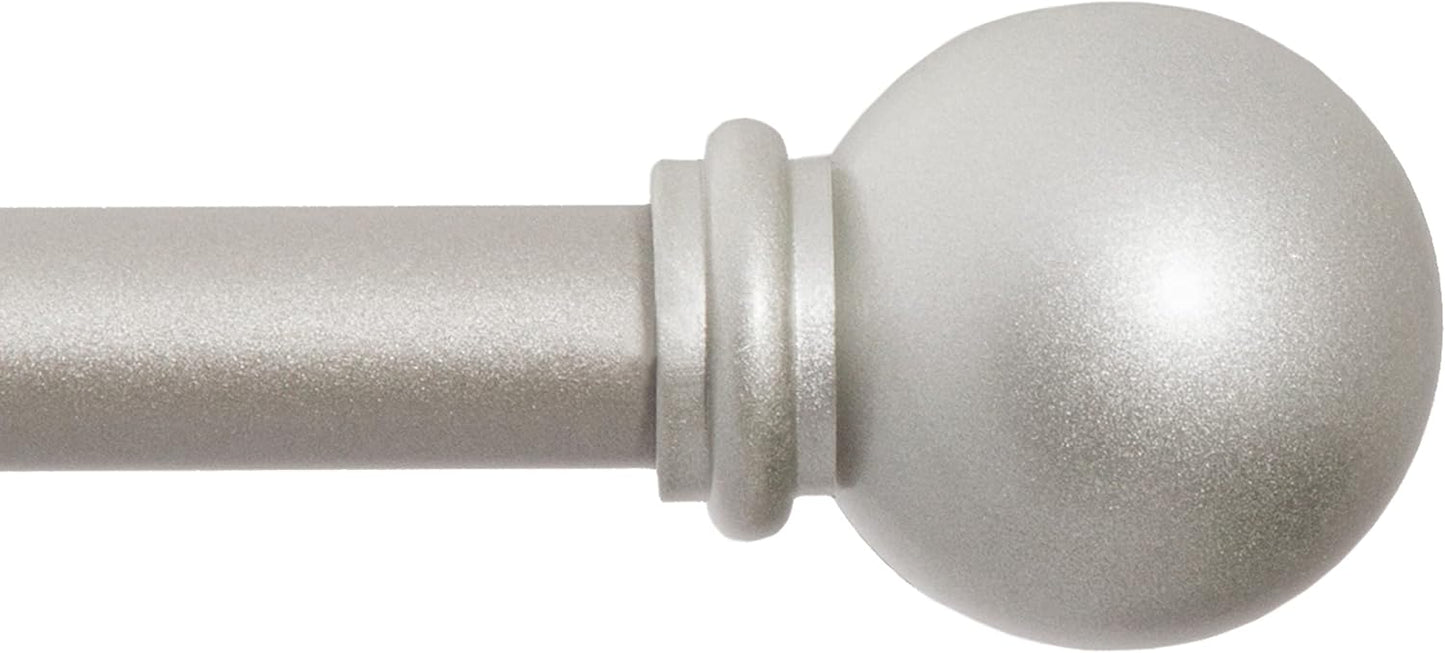 Adjustable Chelsea Curtain Rod Set - 28-48 Inches