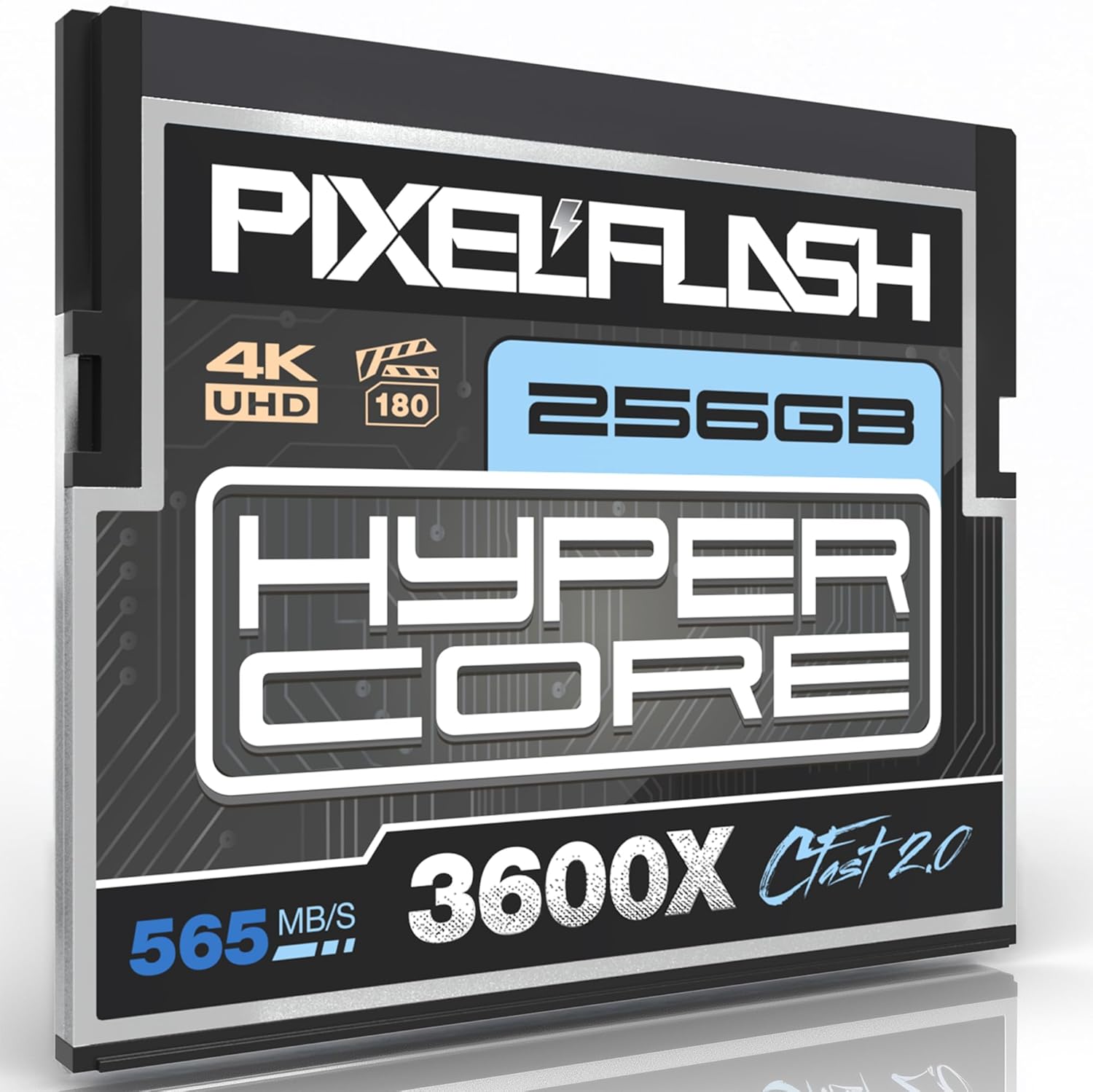 PixelFlash 256GB CFast 2.0 Card for Professional Videographers