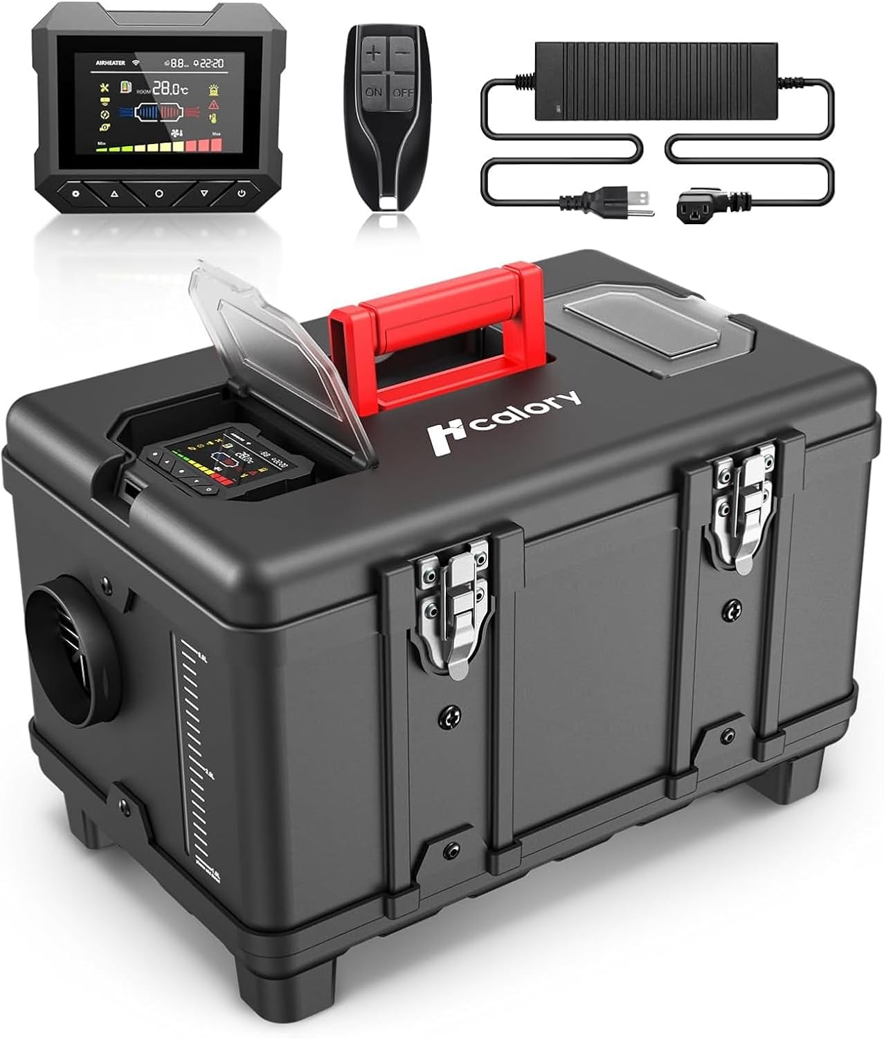 HCALORY 8KW Diesel Air Heater - Altitude Mode, Portable & Powerful