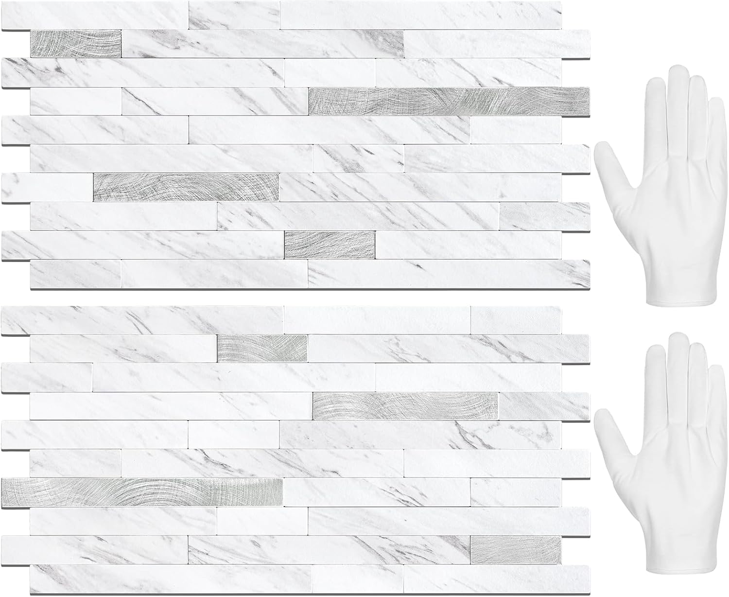 Peel and Stick Backsplash Tile for Kitchen and Bathroom Upgrade