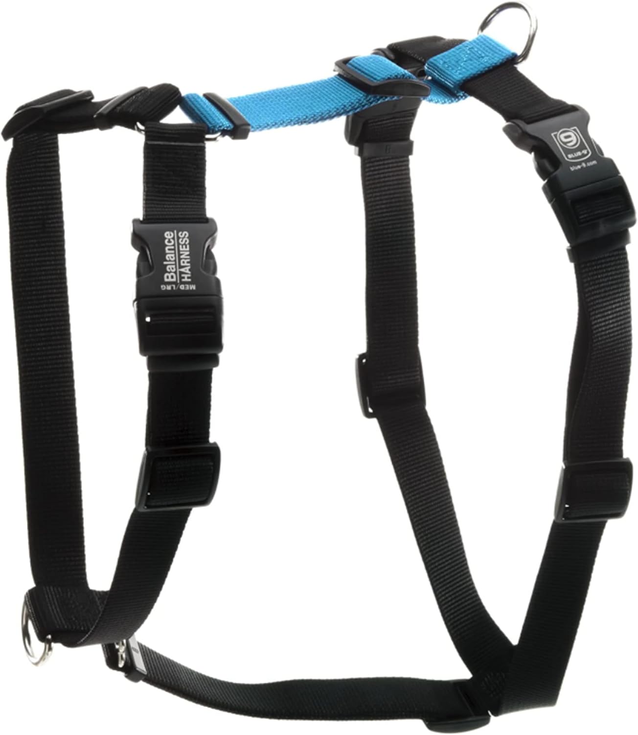 Blue-9 Buckle-Neck Balance Harness for Comfortable Dog Training
