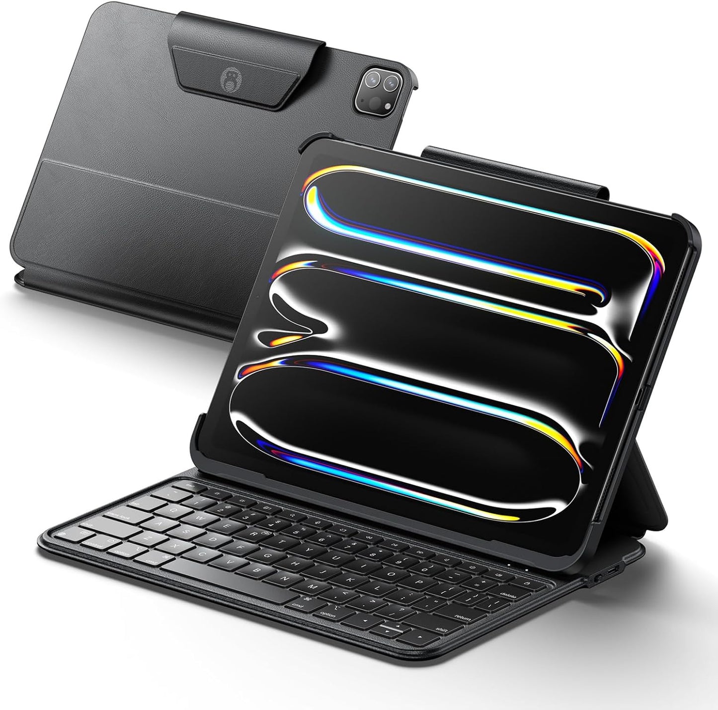HOU Keyboard Case for iPad Air 11 inch - Lightweight & Durable