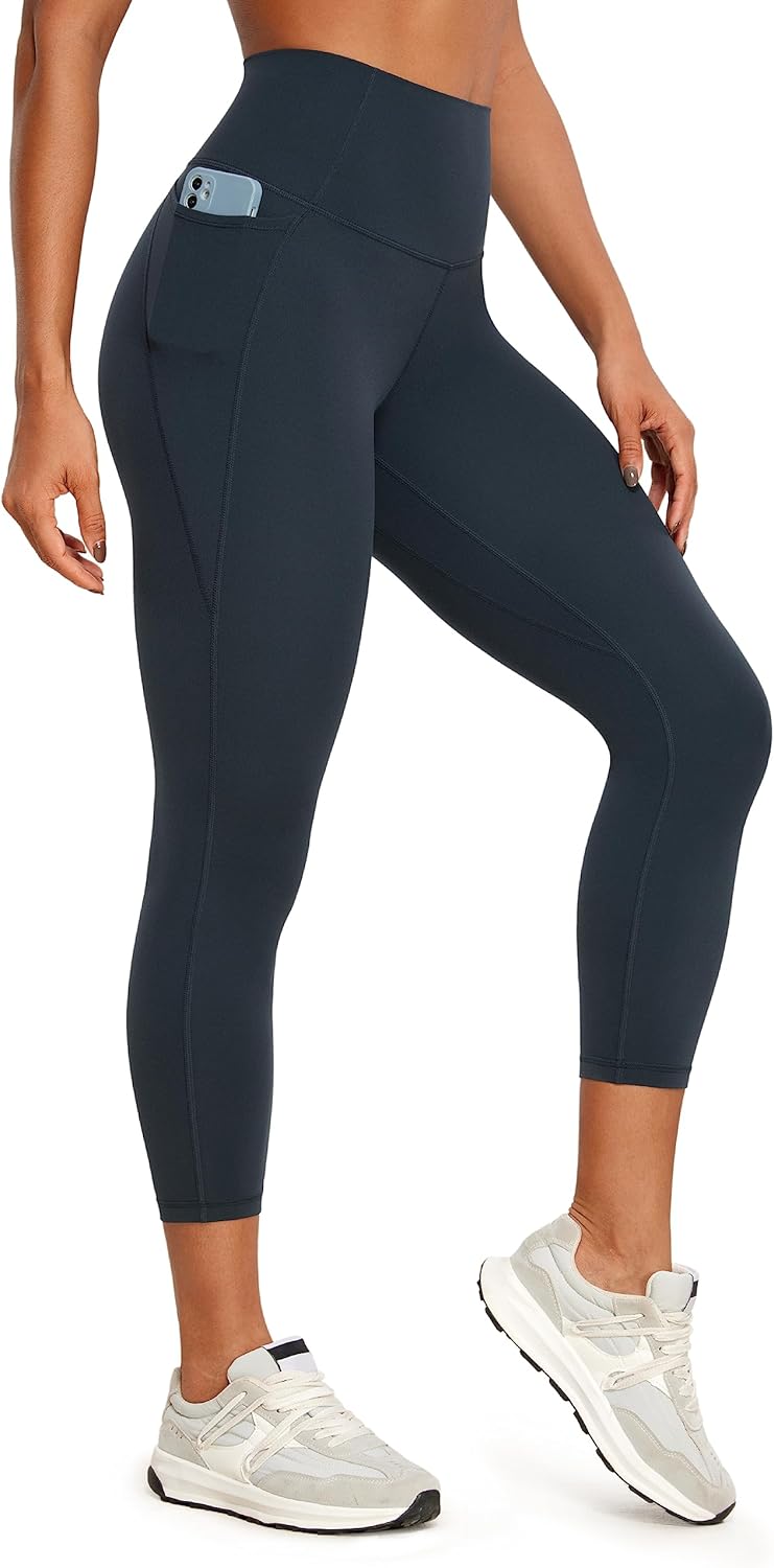 CRZ YOGA Womens Butterluxe Workout Yoga Capri Leggings Review