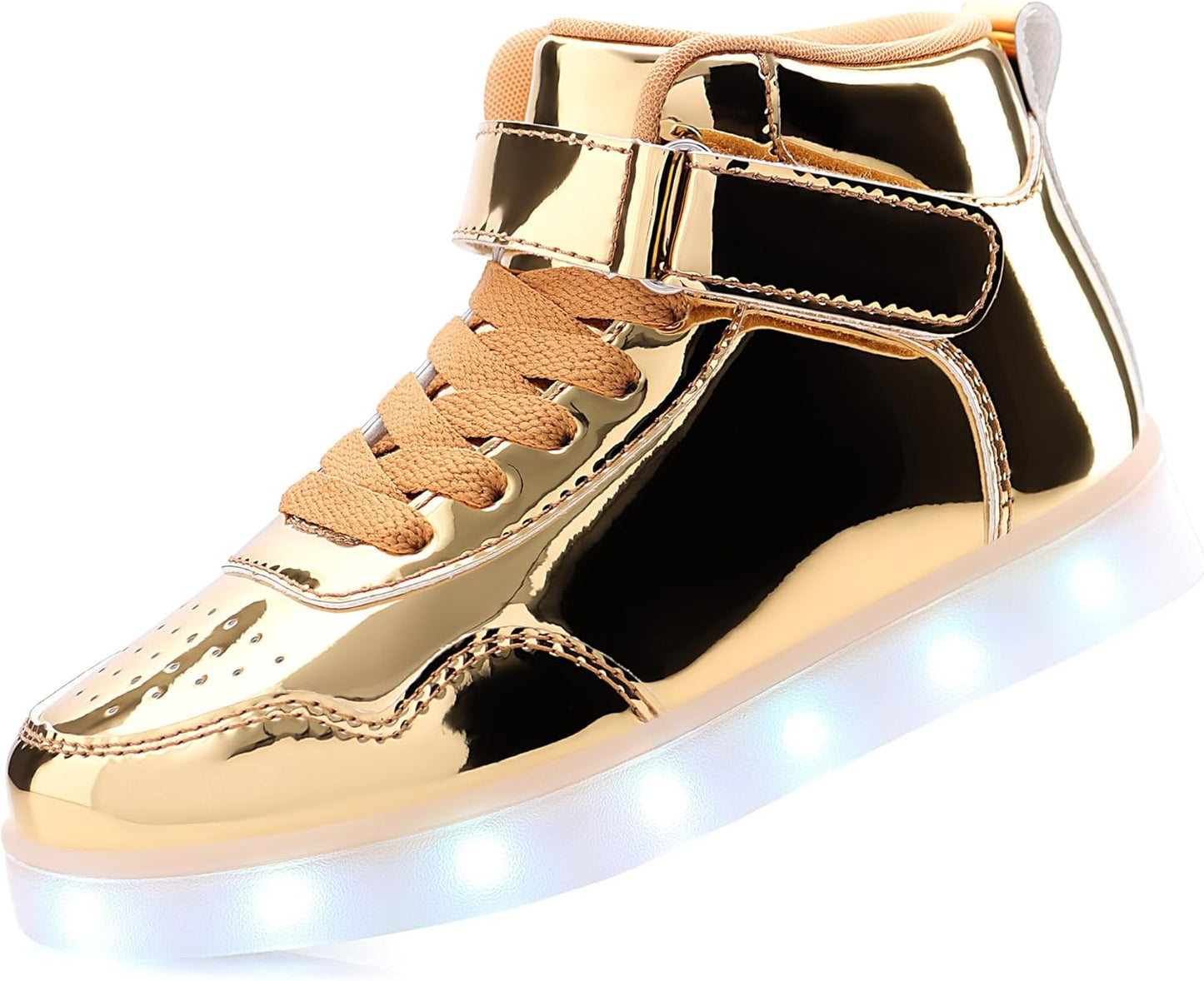 APTESOL Kids LED Light Up Shoes - Rechargeable High Top Sneakers