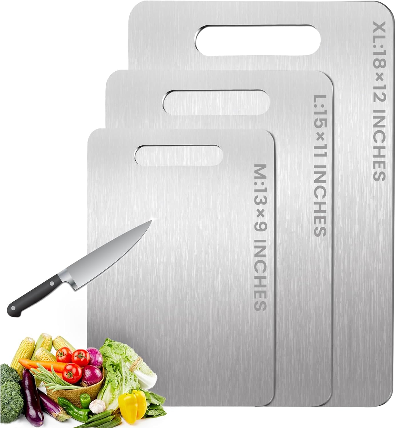 100% Pure Titanium Cutting Board - Durable & Easy to Clean