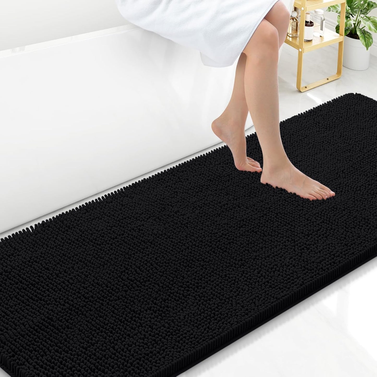 Arotive Bathroom Rugs 70x24, Soft Absorbent Chenille Mats