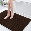 Arotive Luxury Chenille Bathroom Rug Mat 45x27 - Plush Soft Absorbent