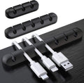 SOULWIT Cable Holder Clips 3-Pack - Simple Cord Organization