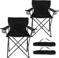 HaSteeL Foldable Camping Chairs Set - Portable & Durable for Outdoor Fun!