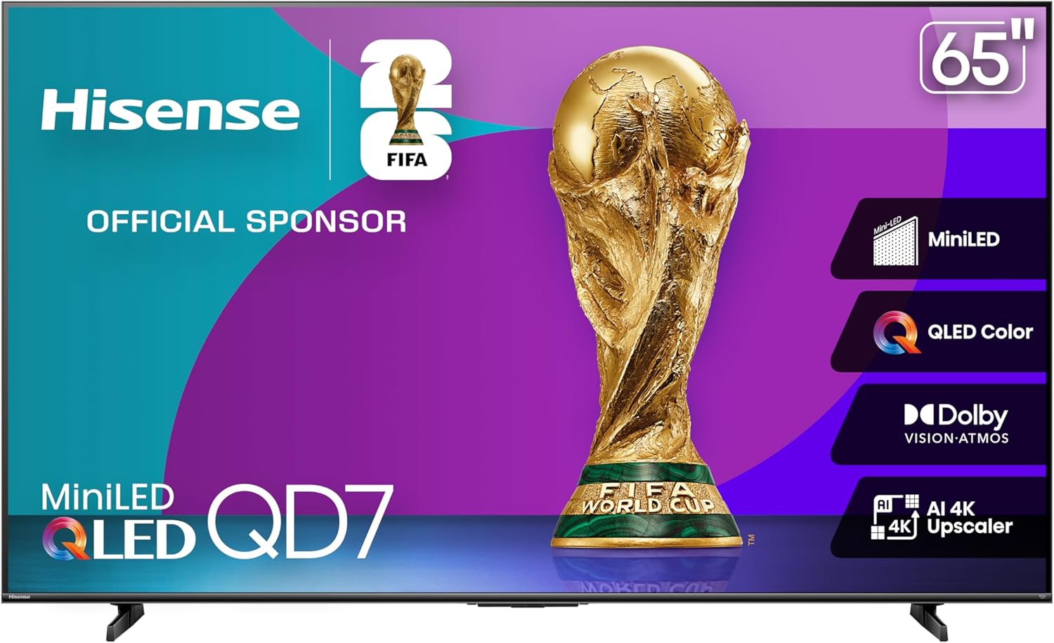 Hisense 65QD7QF Mini-LED 4K UHD Smart Fire TV Review