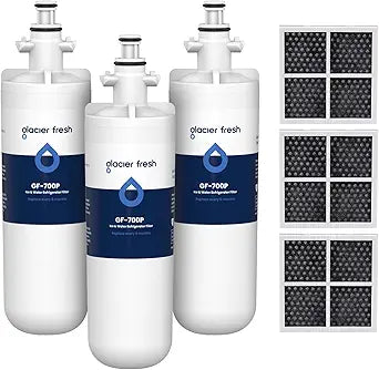 GLACIER FRESH LT700P Water Filter Replacement for LG Refrigerators