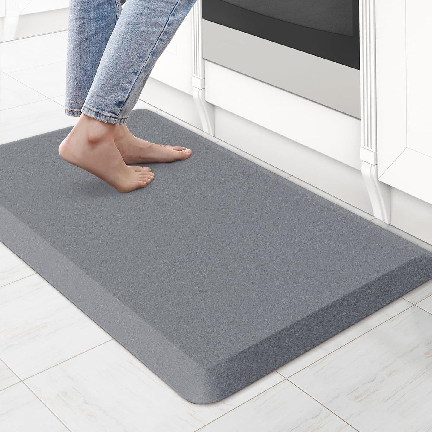 Cushioned Anti Fatigue Kitchen Mat for Comfort and Safety