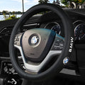 Custom Fit Steering Wheel Cover for BMW - Non-Slip Nappa Leather