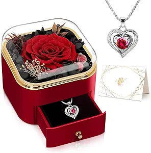 YEEBAY Preserved Flowers Gift for Mom, Grandma, and Women