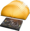 Folding Book Lamp Dragon Night Light - Portable Bedside Glow