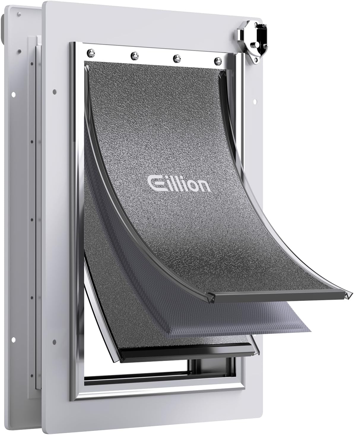 Medium Dog Door with Aluminum Frame for Interior and Exterior