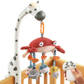 TUMAMA Baby Crib Mobile 3-in-1 Crib Toys with Projection Night Light