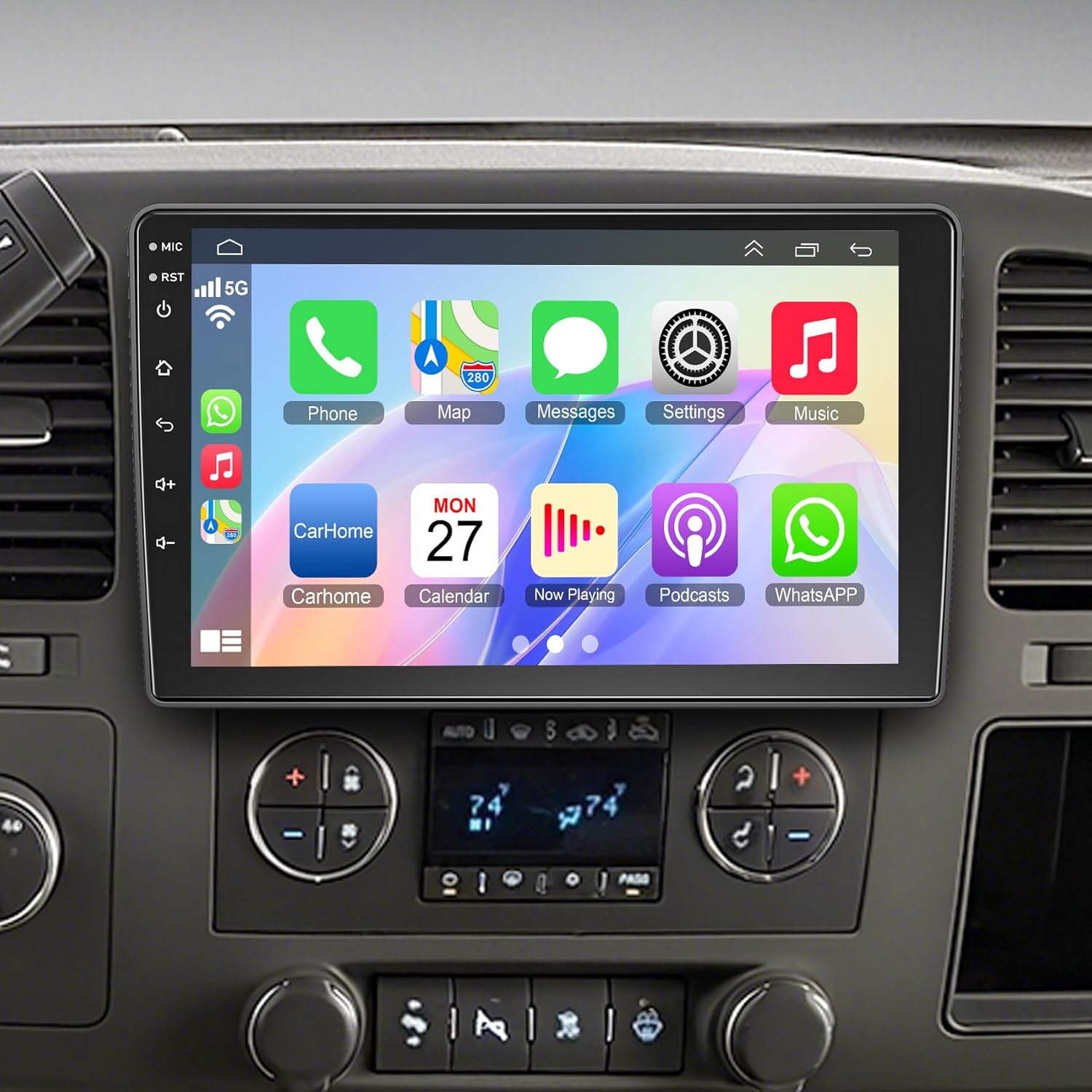 10 Inch IPS Touch Screen Car Stereo for Chevy Silverado & GMC