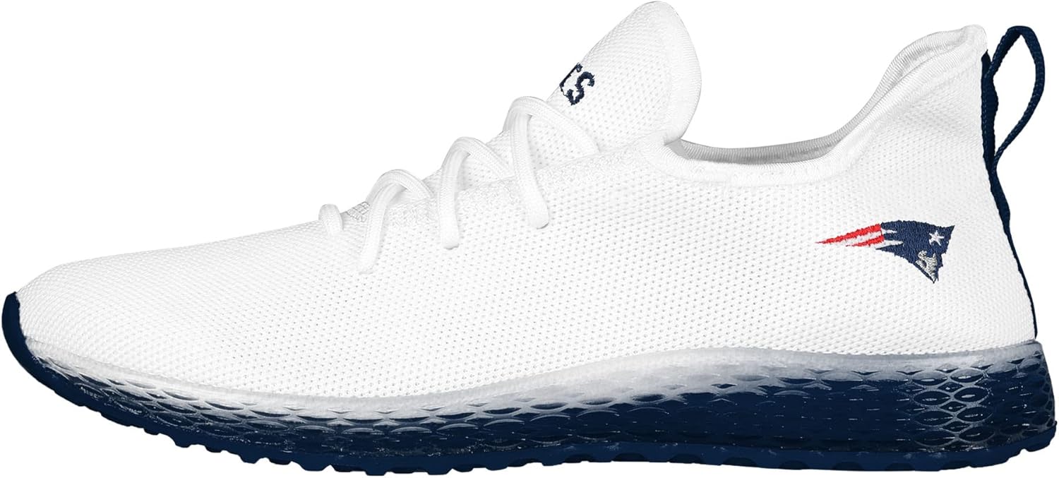 FOCO Men's NFL Team Logo Gradient Athletic Shoes for Fans