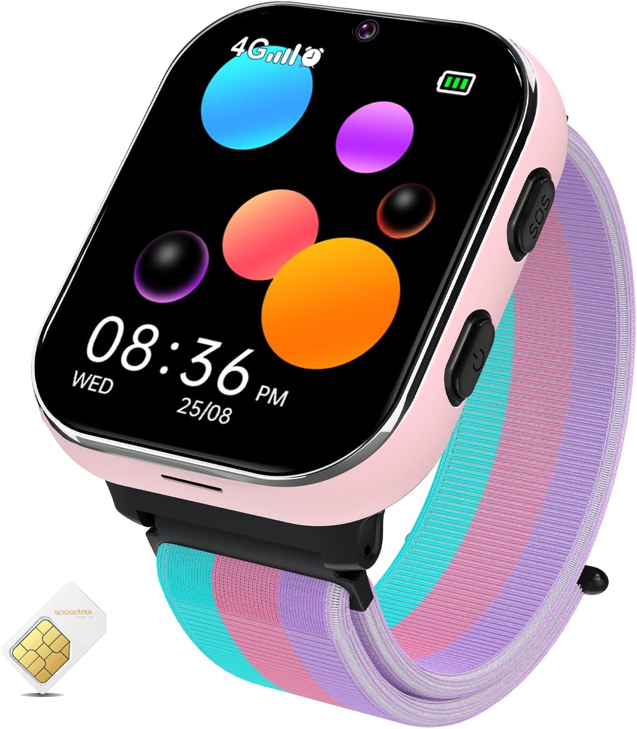 4G Kids Smartwatch - HD Touchscreen, SOS Camera, Games - LINGLING CLUB
