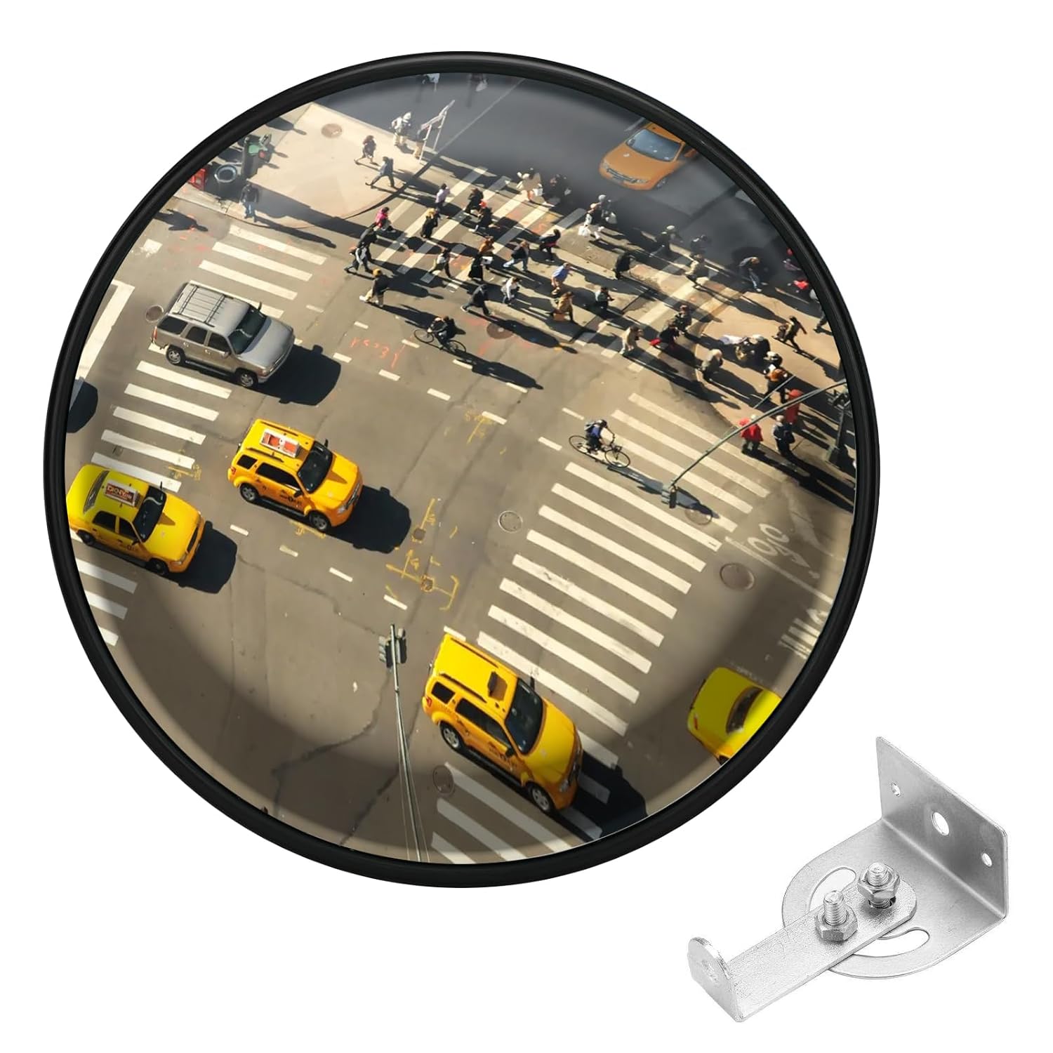 24 Inch Convex Traffic Mirror for Driveway and Security Use