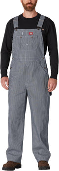 Dickies Men's Bib Overall - Durable Work Utility with Handy Pockets