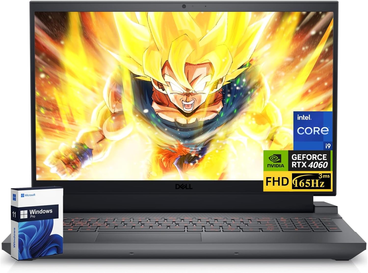 Dell G15 5530 Gaming Laptop with Intel i9 and RTX 4060 Power