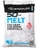 Snow Joe Melt-2-Go 50 lb Calcium Chloride Crystal Ice Melter - Fast