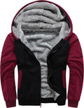 Men's Pullover Winter Fleece Hoodie Jacket - Wool Warm Thick Coat